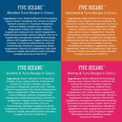 Solid Gold Five Oceans Variety Pack Wet Cat Food, 3-oz Can, Case Of 12 -Blue Buffalo Shop 1021734 PT6. AC SS1800 V1700681130