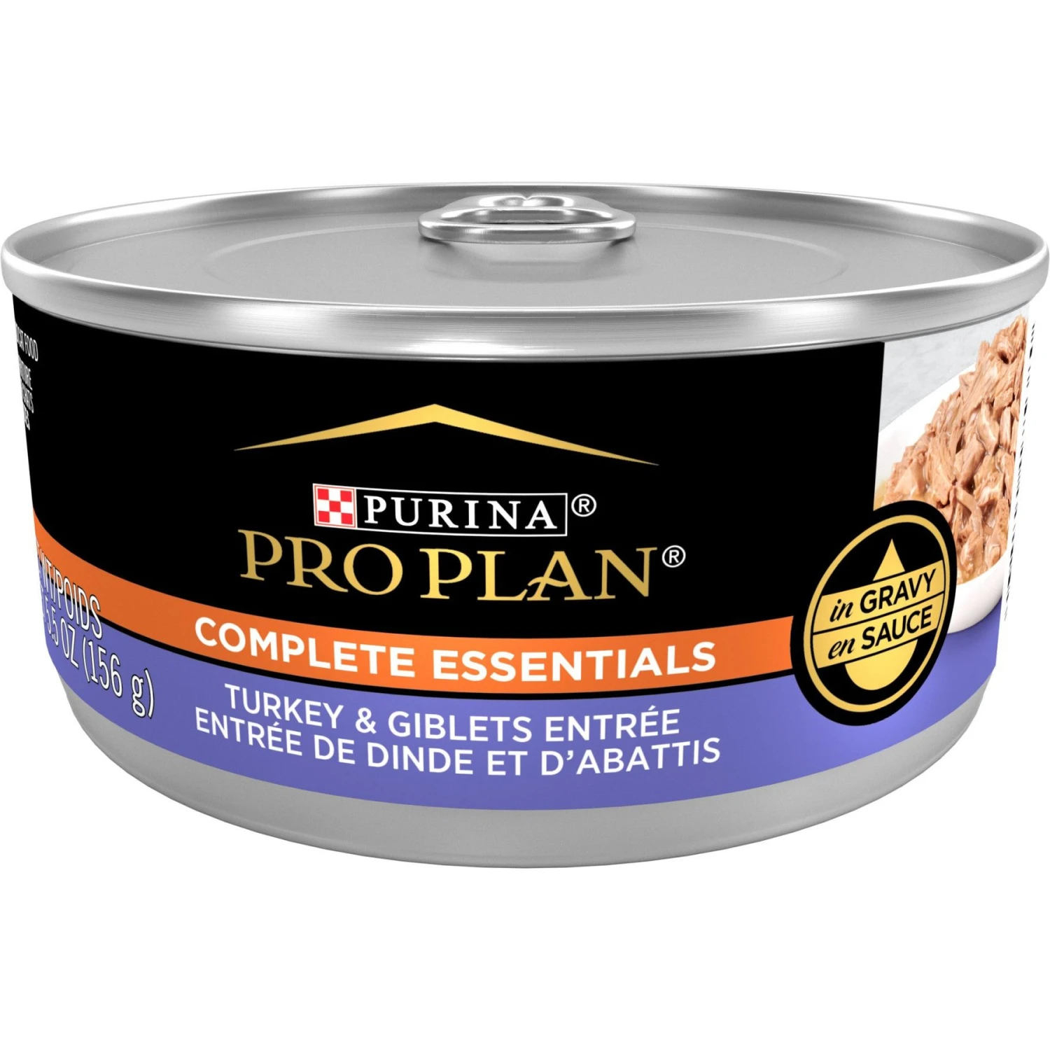 Purina Pro Plan Adult Turkey & Giblets Entree In Gravy Canned Cat Food 3 Purina Pro Plan Adult Turkey & Giblets Entree In Gravy Canned Cat Food