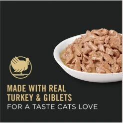 Purina Pro Plan Adult Turkey & Giblets Entree In Gravy Canned Cat Food 12 Purina Pro Plan Adult Turkey & Giblets Entree In Gravy Canned Cat Food -Blue Buffalo Shop 102297 PT2. AC SS1800 V1674494921