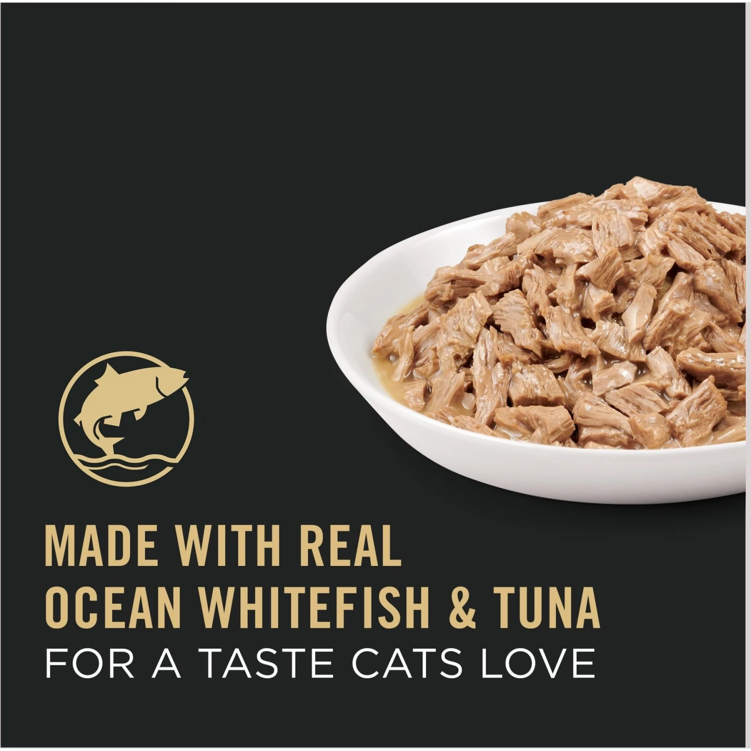 Purina Pro Plan Adult Ocean Whitefish & Tuna Entree In Sauce Canned Cat Food 5 Purina Pro Plan Adult Ocean Whitefish & Tuna Entree In Sauce Canned Cat Food - Image 3