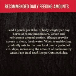 Merrick Backcountry Grain-Free Morsels In Gravy Real Beef Recipe Cuts Cat Food Pouches 19 Merrick Backcountry Grain-Free Morsels In Gravy Real Beef Recipe Cuts Cat Food Pouches -Blue Buffalo Shop 102312 PT8. AC SS1800 V1506523534