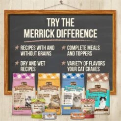 Merrick Purrfect Bistro Kitten Dinner Grain-Free Canned Cat Food -Blue Buffalo Shop 102342 PT6. AC SS1800 V1696265646