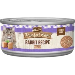 Merrick Purrfect Bistro Rabbit Pate Grain-Free Canned Cat Food