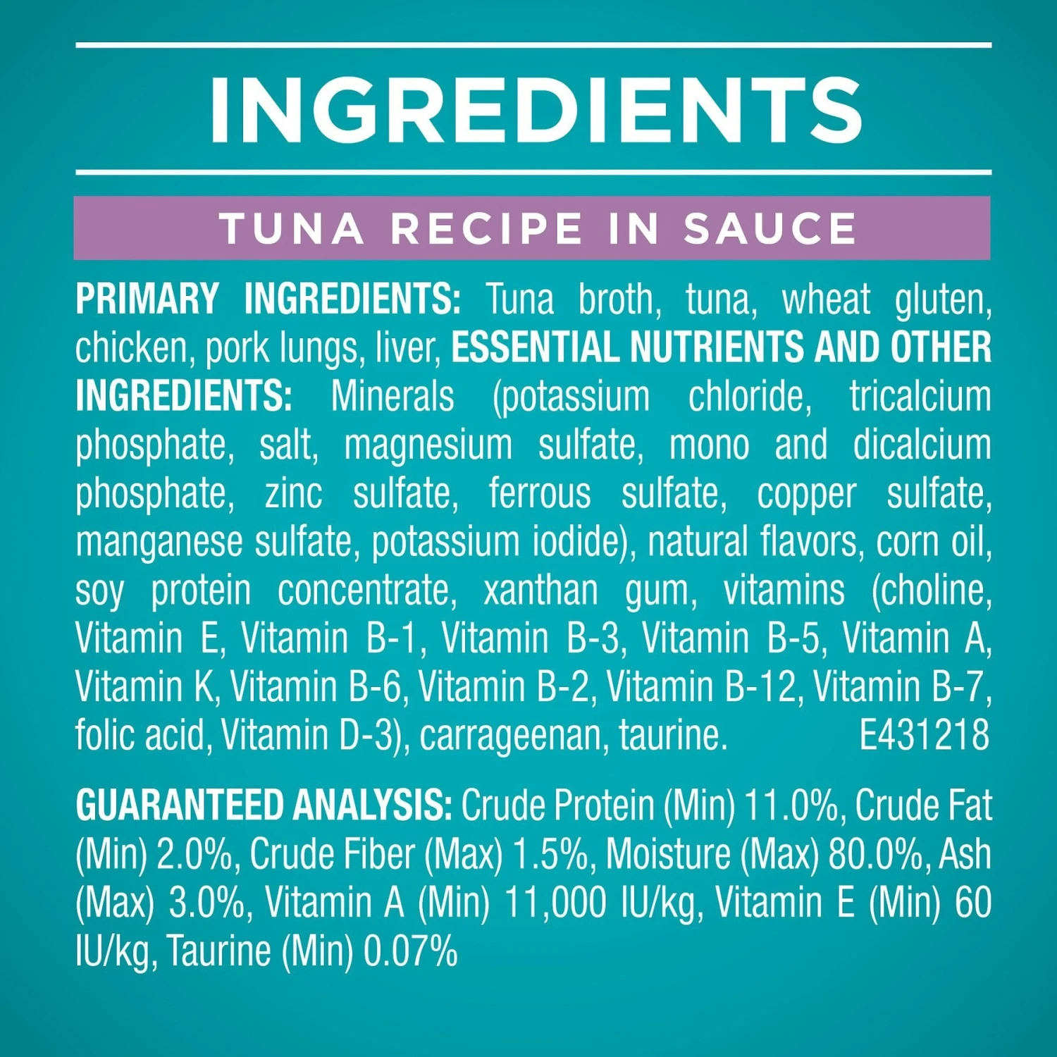 Purina ONE True Instinct Turkey, Chicken & Tuna Variety Pack Canned Cat Food 11 Purina ONE True Instinct Turkey, Chicken & Tuna Variety Pack Canned Cat Food - Image 9