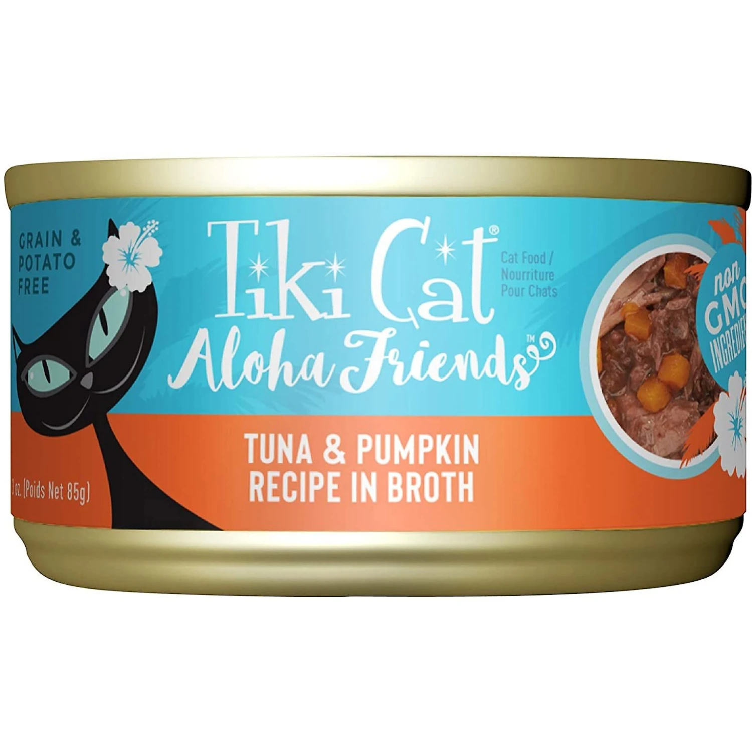 Tiki Cat Aloha Friends Tuna With Pumpkin Grain-Free Wet Cat Food 3 Tiki Cat Aloha Friends Tuna With Pumpkin Grain-Free Wet Cat Food