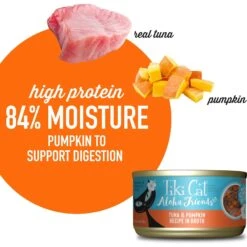 Tiki Cat Aloha Friends Tuna With Pumpkin Grain-Free Wet Cat Food 13 Tiki Cat Aloha Friends Tuna With Pumpkin Grain-Free Wet Cat Food -Blue Buffalo Shop 102918 PT3. AC SS1800 V1657654927