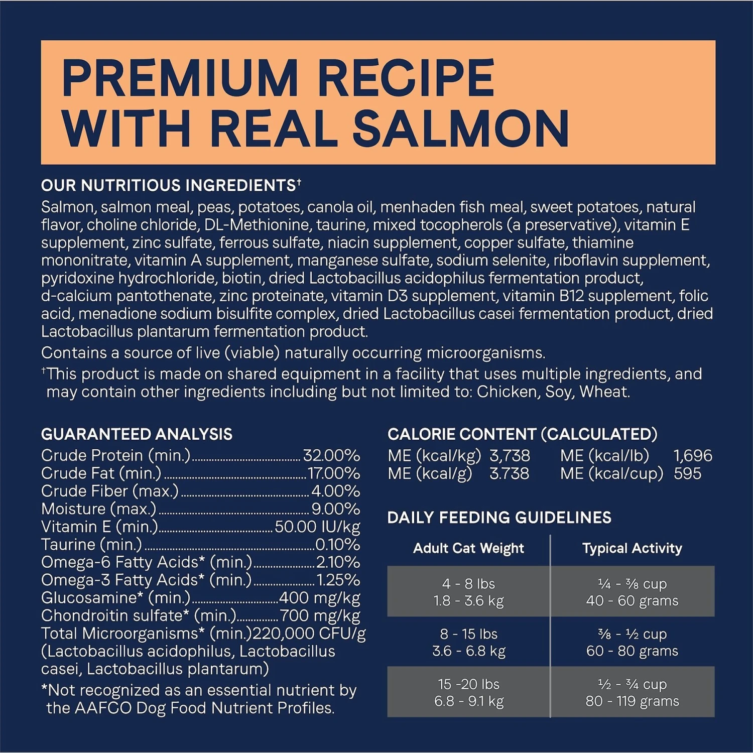 CANIDAE Grain-Free PURE Limited Ingredient Salmon Recipe Dry Cat Food 8 CANIDAE Grain-Free PURE Limited Ingredient Salmon Recipe Dry Cat Food - Image 6