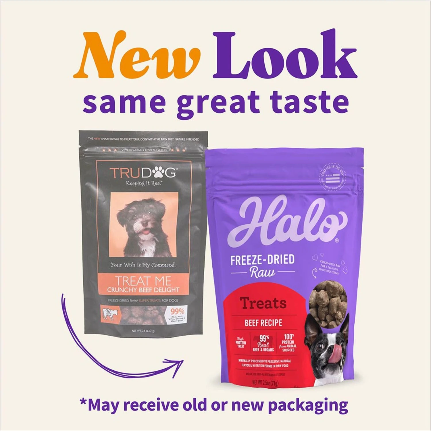 Halo Beef Recipe Raw Freeze-Dried Dog Treats 4 Halo Beef Recipe Raw Freeze-Dried Dog Treats - Image 2