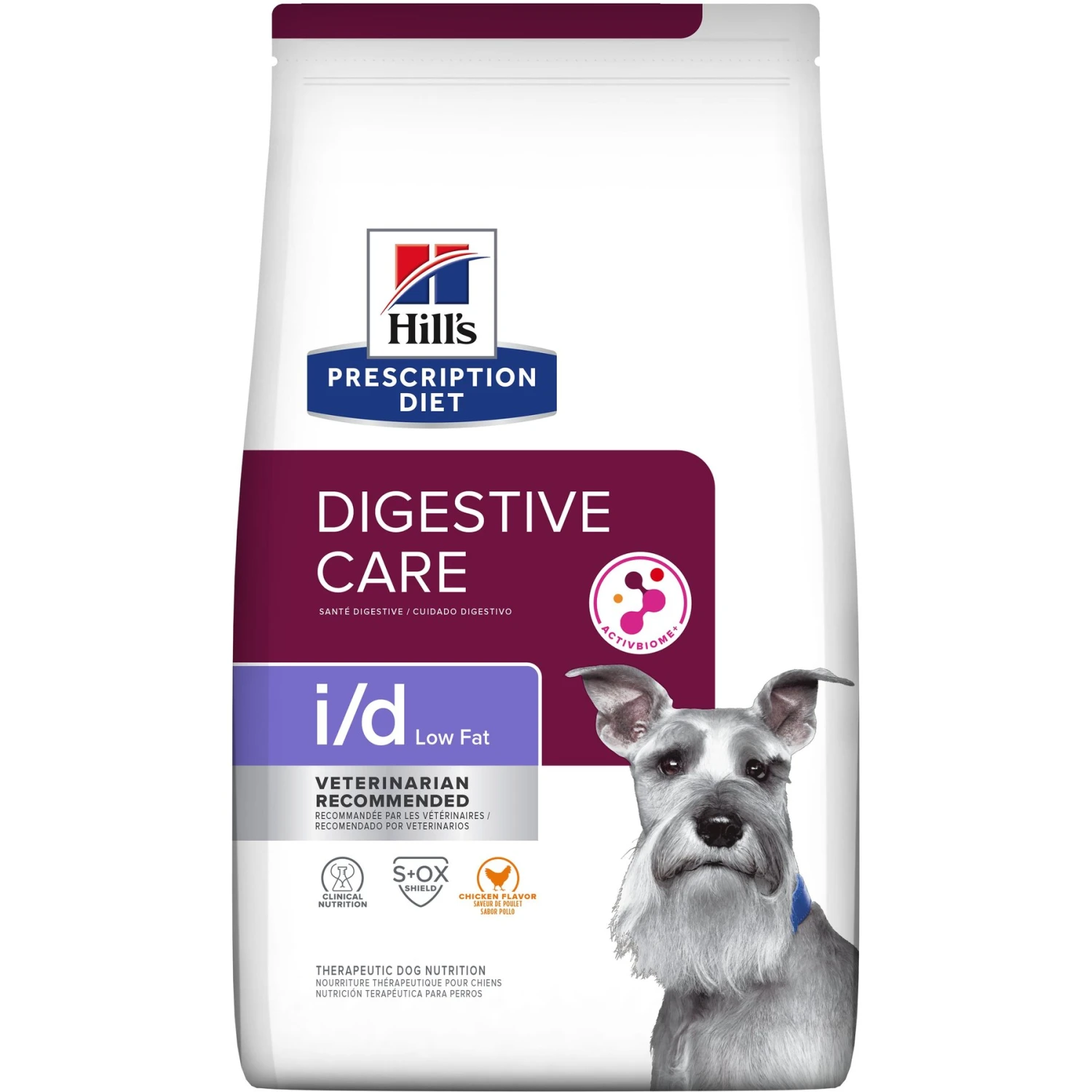 Hill's Prescription Diet I/d Digestive Care Low Fat Chicken Flavor Dry Dog Food 3 Hill's Prescription Diet I/d Digestive Care Low Fat Chicken Flavor Dry Dog Food