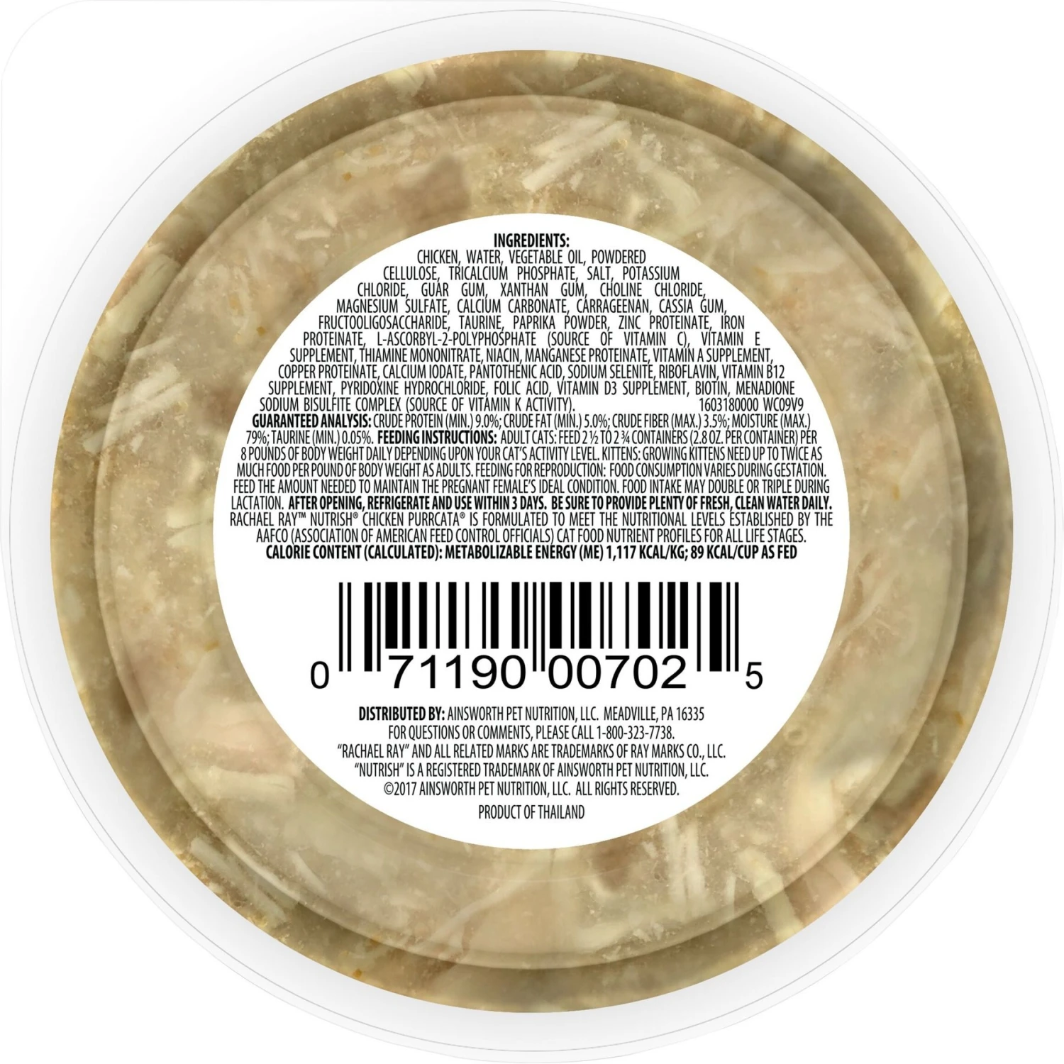 Rachael Ray Nutrish Chicken Purrcata Natural Grain-Free Wet Cat Food 4 Rachael Ray Nutrish Chicken Purrcata Natural Grain-Free Wet Cat Food - Image 2