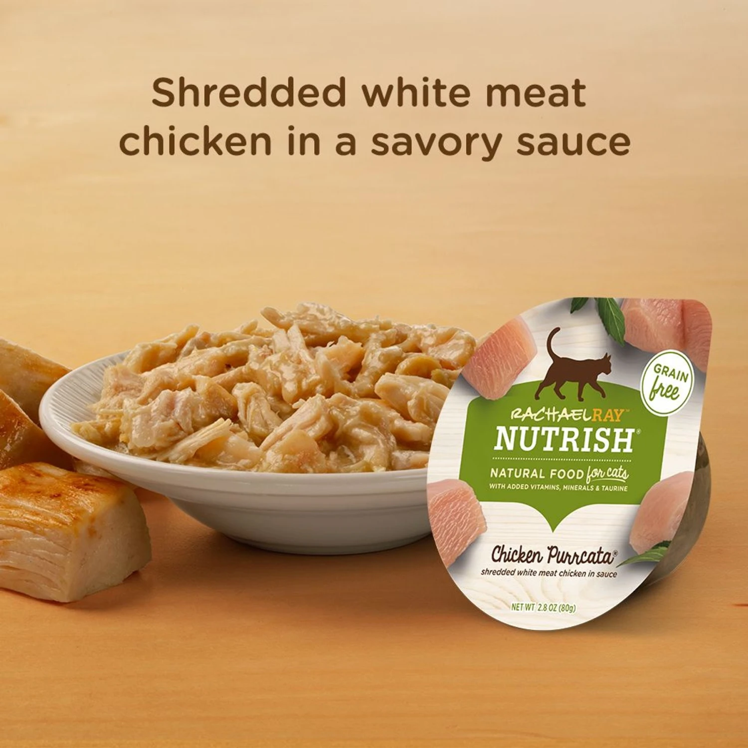Rachael Ray Nutrish Chicken Purrcata Natural Grain-Free Wet Cat Food 5 Rachael Ray Nutrish Chicken Purrcata Natural Grain-Free Wet Cat Food - Image 3