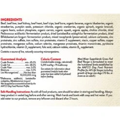 Stella & Chewy's SuperBlends Grass-Fed Beef Recipe Meal Mixers Freeze-Dried Raw Dog Food 9 Stella & Chewy's SuperBlends Grass-Fed Beef Recipe Meal Mixers Freeze-Dried Raw Dog Food -Blue Buffalo Shop 105616 PT6. AC SS1800 V1516036179