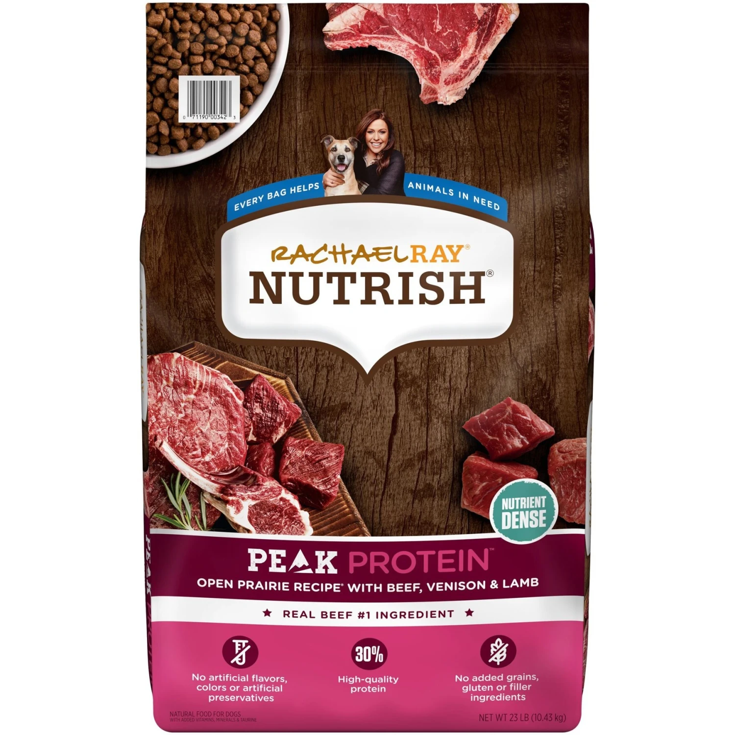 Rachael Ray Nutrish PEAK Open Prairie Recipe With Beef, Venison & Lamb Natural Grain-Free Dry Dog Food 3 Rachael Ray Nutrish PEAK Open Prairie Recipe With Beef, Venison & Lamb Natural Grain-Free Dry Dog Food