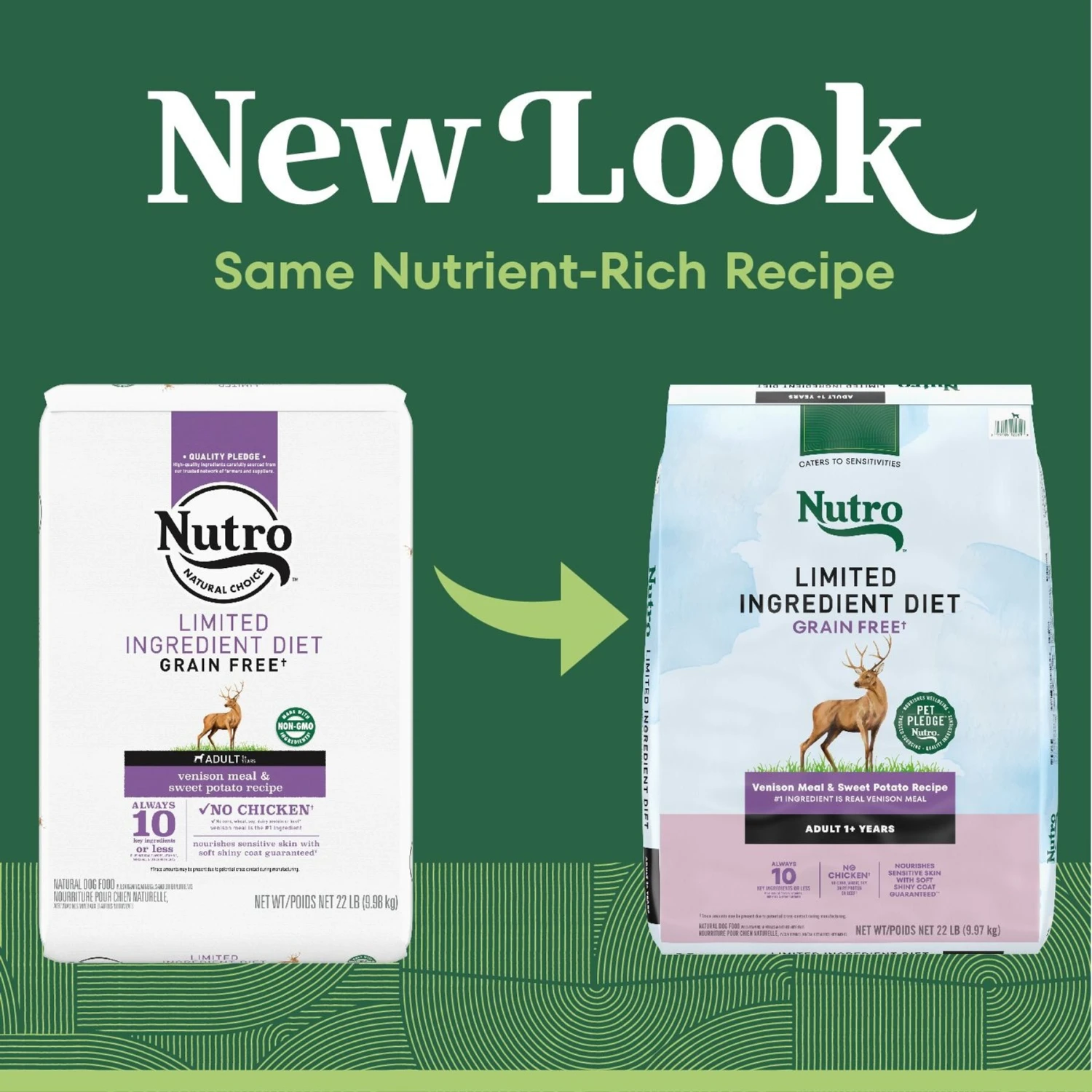 Nutro Limited Ingredient Diet Sensitive Support With Real Venison Meal & Sweet Potato Grain-Free Adult Dry Dog Food 4 Nutro Limited Ingredient Diet Sensitive Support With Real Venison Meal & Sweet Potato Grain-Free Adult Dry Dog Food - Image 2