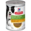 Hill's Science Diet Adult 7+ Senior Vitality Chicken & Vegetable Stew Canned Dog Food 2 Hill's Science Diet Adult 7+ Senior Vitality Chicken & Vegetable Stew Canned Dog Food -Blue Buffalo Shop 109444 MAIN. AC SS1800 V1673035373