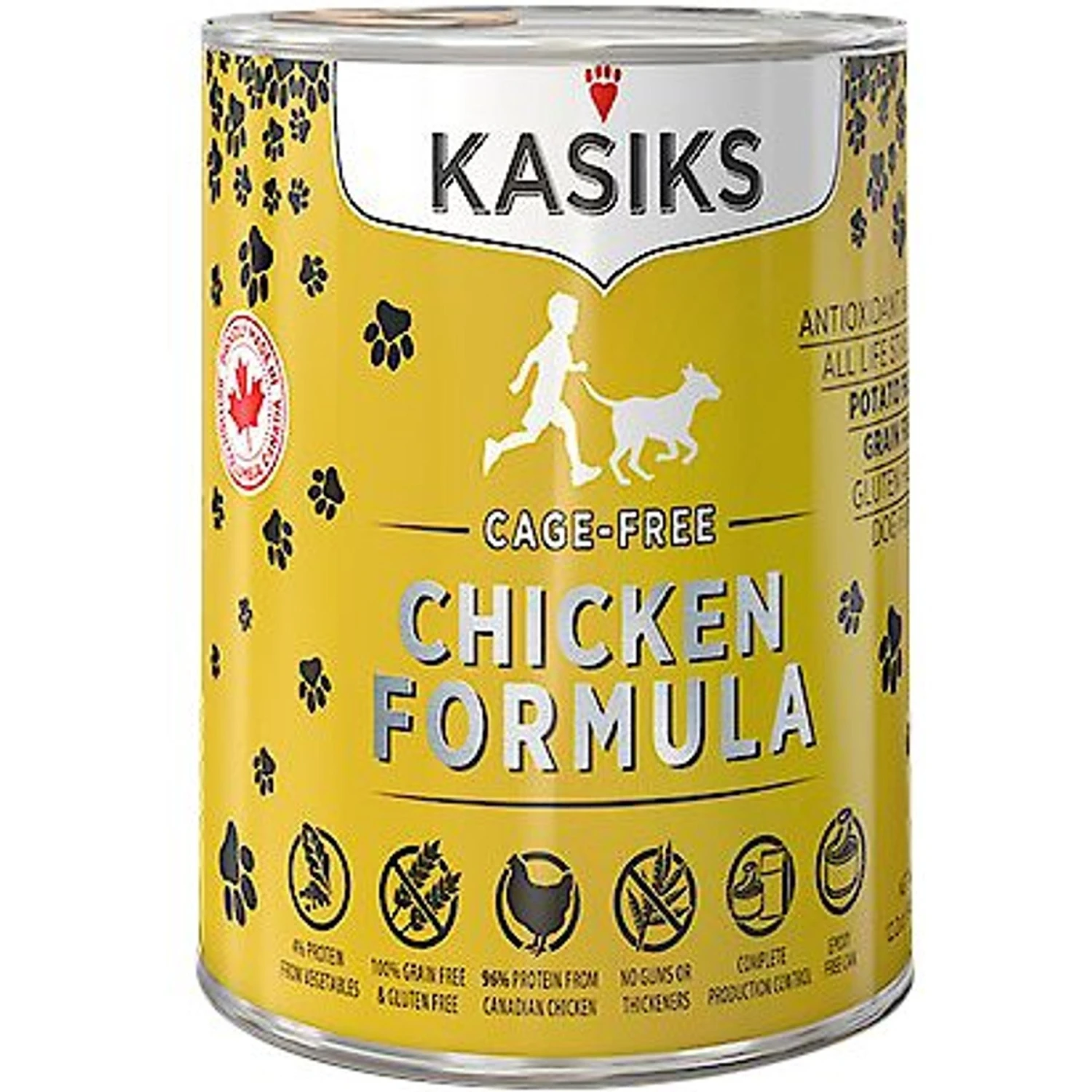 KASIKS Cage-Free Chicken Formula Grain-Free Canned Dog Food 3 KASIKS Cage-Free Chicken Formula Grain-Free Canned Dog Food