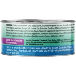 Health Extension Grain-Free Chicken & Tuna Recipe Canned Cat Food 10 Health Extension Grain-Free Chicken & Tuna Recipe Canned Cat Food -Blue Buffalo Shop 110489 PT1. AC SS1800 V1536184178