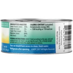Health Extension Grain-Free Chicken & Tuna Recipe Canned Cat Food 11 Health Extension Grain-Free Chicken & Tuna Recipe Canned Cat Food -Blue Buffalo Shop 110489 PT2. AC SS1800 V1536184180