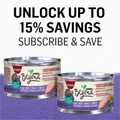 Purina Beyond Cage-Free Turkey, Sweet Potato & Spinach Recipe In Gravy Canned Cat Food -Blue Buffalo Shop 112047 PT8. AC SS1800 V1700156471