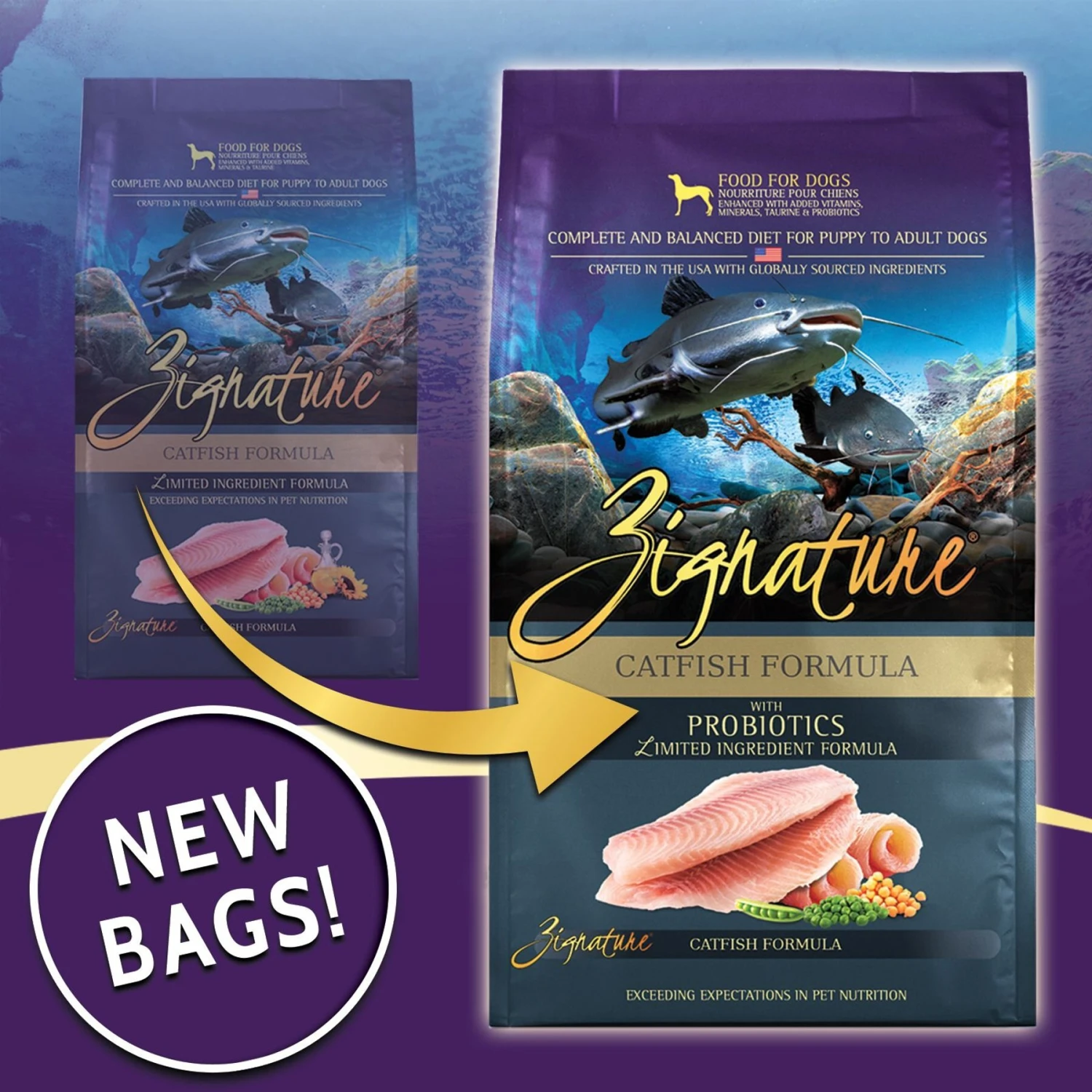 Zignature Catfish Limited Ingredient Formula Dry Dog Food 5 Zignature Catfish Limited Ingredient Formula Dry Dog Food - Image 3