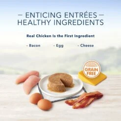 Blue Buffalo Divine Delights Bacon, Egg & Cheese Pate Dog Food Trays 14 Blue Buffalo Divine Delights Bacon, Egg & Cheese Pate Dog Food Trays -Blue Buffalo Shop 114262 PT3. AC SS1800 V1642642641