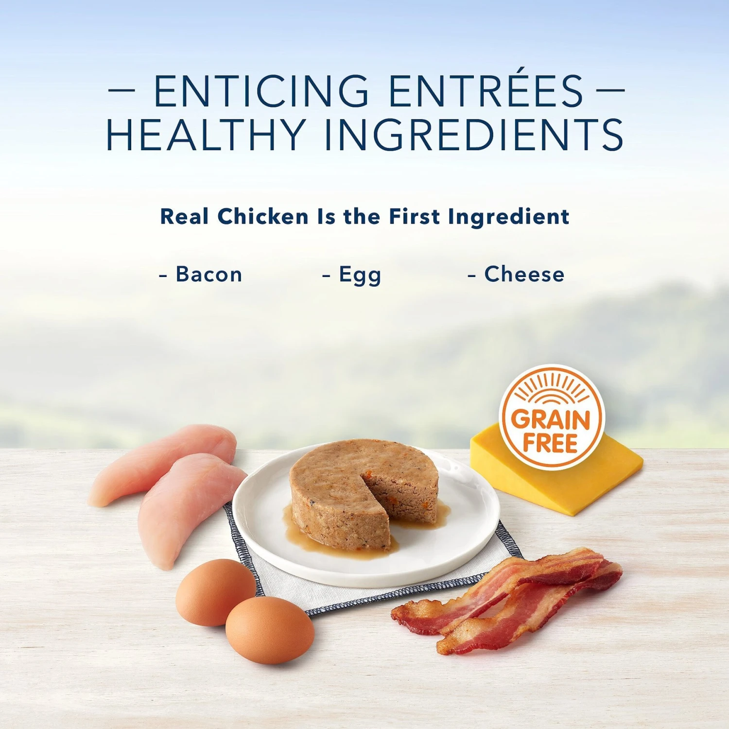 Blue Buffalo Divine Delights Bacon, Egg & Cheese Pate Dog Food Trays 6 Blue Buffalo Divine Delights Bacon, Egg & Cheese Pate Dog Food Trays - Image 4