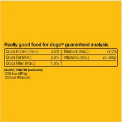 Pedigree Chopped Ground Dinner Beef, Bacon & Cheese Flavors Adult Wet Dog Food -Blue Buffalo Shop 114320 PT2. AC SS1800 V1665174596