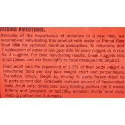 Primal Rabbit Formula Nuggets Grain-Free Raw Freeze-Dried Cat Food -Blue Buffalo Shop 114611 PT7. AC SS1800 V1521815009