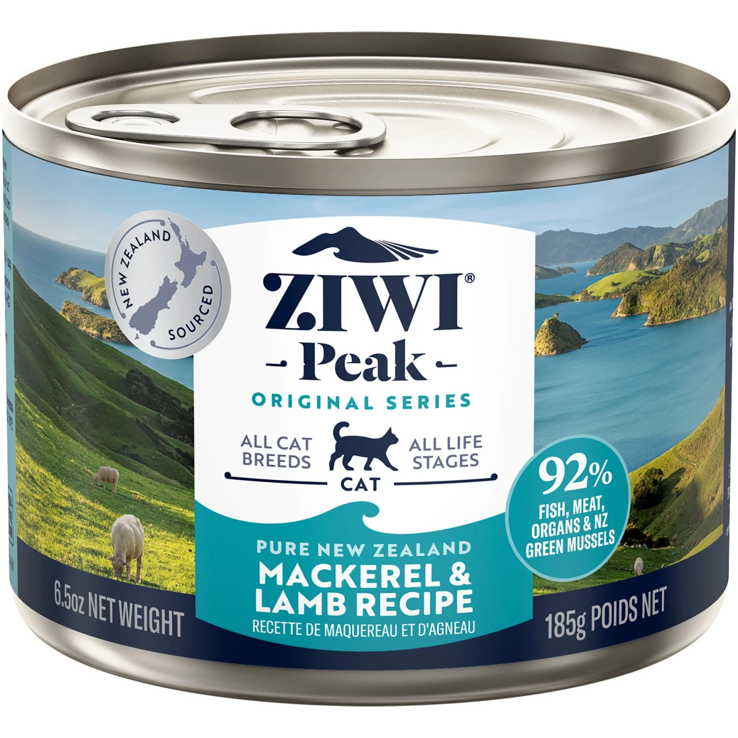 ZIWI Peak Mackerel & Lamb Recipe Canned Cat Food 3 ZIWI Peak Mackerel & Lamb Recipe Canned Cat Food