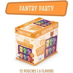 Weruva Cats In The Kitchen Pantry Party Variety Pack Grain-Free Cat Food, 3-oz Pouch, Case Of 12 -Blue Buffalo Shop 115893 PT2. AC SS1800 V1682541994