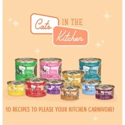 Weruva Cats In The Kitchen Pantry Party Variety Pack Grain-Free Cat Food, 3-oz Pouch, Case Of 12 -Blue Buffalo Shop 115893 PT4. AC SS1800 V1682541469