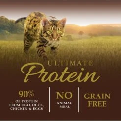 Instinct Ultimate Protein Grain-Free Cage-Free Duck Recipe Freeze-Dried Raw Coated Dry Cat Food -Blue Buffalo Shop 119108 PT2. AC SS1800 V1553717321