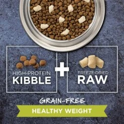 Instinct Raw Boost Healthy Weight Grain-Free Chicken & Freeze-Dried Raw Coated Pieces Recipe Dry Cat Food -Blue Buffalo Shop 119123 PT2. AC SS1800 V1548802333