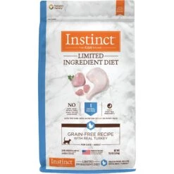 Instinct Limited Ingredient Diet Grain-Free Recipe With Real Turkey Freeze-Dried Raw Coated Dry Cat Food