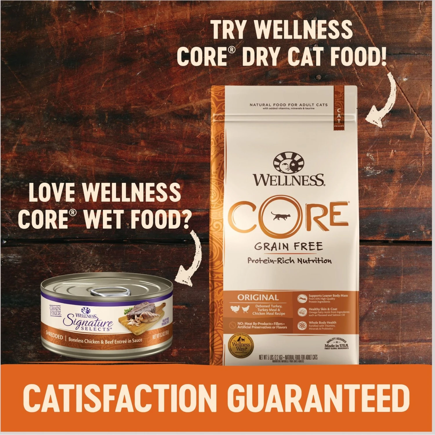 Wellness CORE Signature Selects Shredded Boneless Chicken & Chicken Liver Entree In Sauce Grain-Free Natural Canned Cat Food 10 Wellness CORE Signature Selects Shredded Boneless Chicken & Chicken Liver Entree In Sauce Grain-Free Natural Canned Cat Food - Image 8