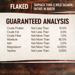 Wellness CORE Signature Selects Flaked Skipjack Tuna & Wild Salmon Entree In Broth Grain-Free Canned Cat Food 14 Wellness CORE Signature Selects Flaked Skipjack Tuna & Wild Salmon Entree In Broth Grain-Free Canned Cat Food -Blue Buffalo Shop 119917 PT4. AC SS1800 V1678381042