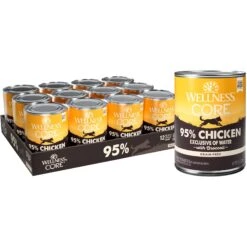 Wellness CORE 95% Grain-Free Chicken & Broccoli Canned Dog Food