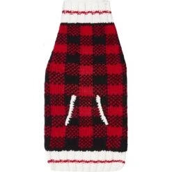 Chilly Dog Buffalo Plaid Dog & Cat Sweater 14 Chilly Dog Buffalo Plaid Dog & Cat Sweater -Blue Buffalo Shop 121710 PT3. AC SS1800 V1540220681