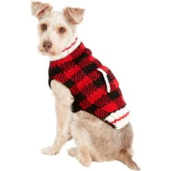 Chilly Dog Buffalo Plaid Dog & Cat Sweater 16 Chilly Dog Buffalo Plaid Dog & Cat Sweater -Blue Buffalo Shop 121710 PT5. AC SS1800 V1540220819