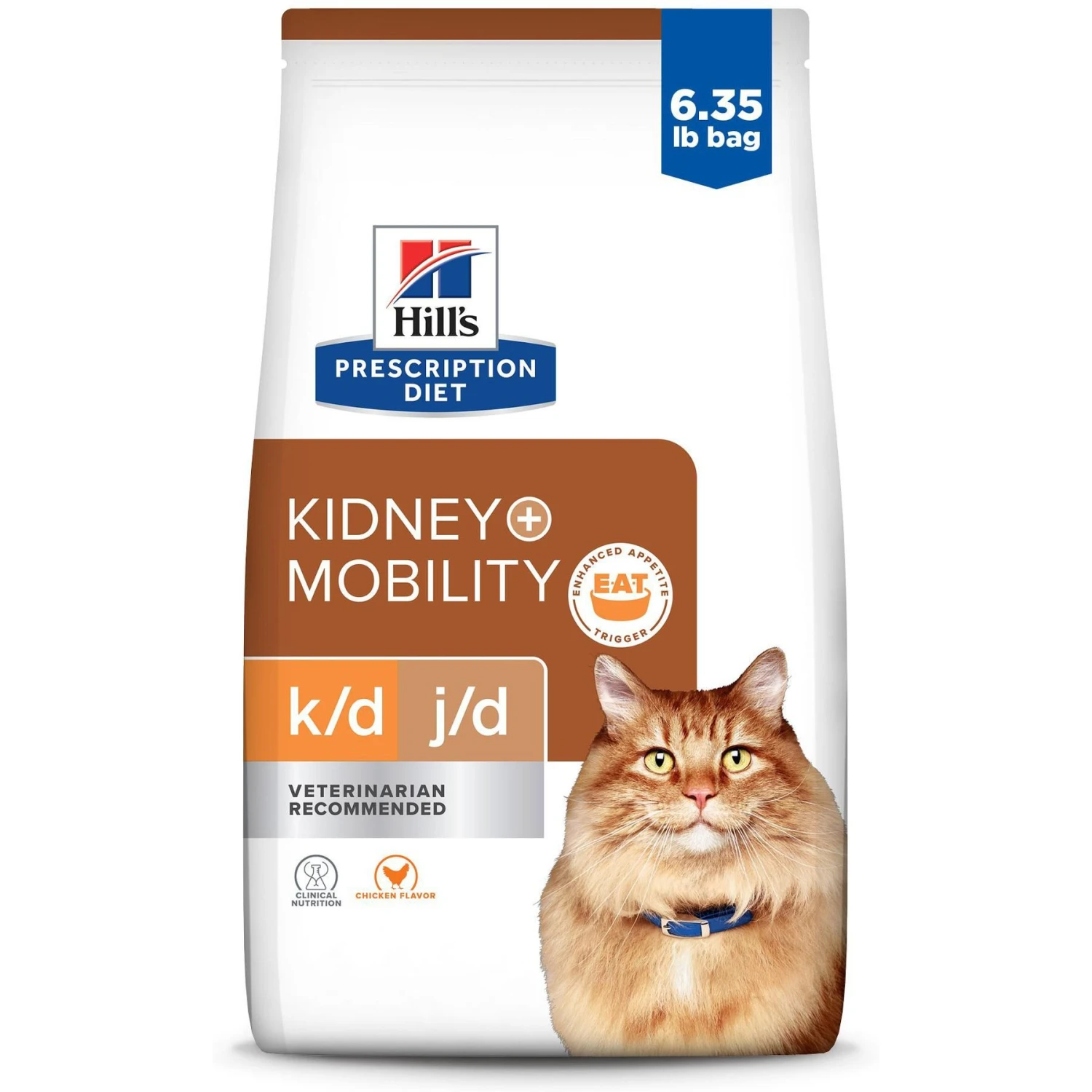 Hill's Prescription Diet K/d Kidney Care + Mobility Care With Chicken Dry Cat Food 3 Hill's Prescription Diet K/d Kidney Care + Mobility Care With Chicken Dry Cat Food