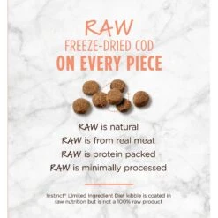 Instinct Limited Ingredient Diet Grain-Free Recipe With Real Salmon Freeze-Dried Raw Coated Dry Dog Food -Blue Buffalo Shop 122318 PT5. AC SS1800 V1580743154