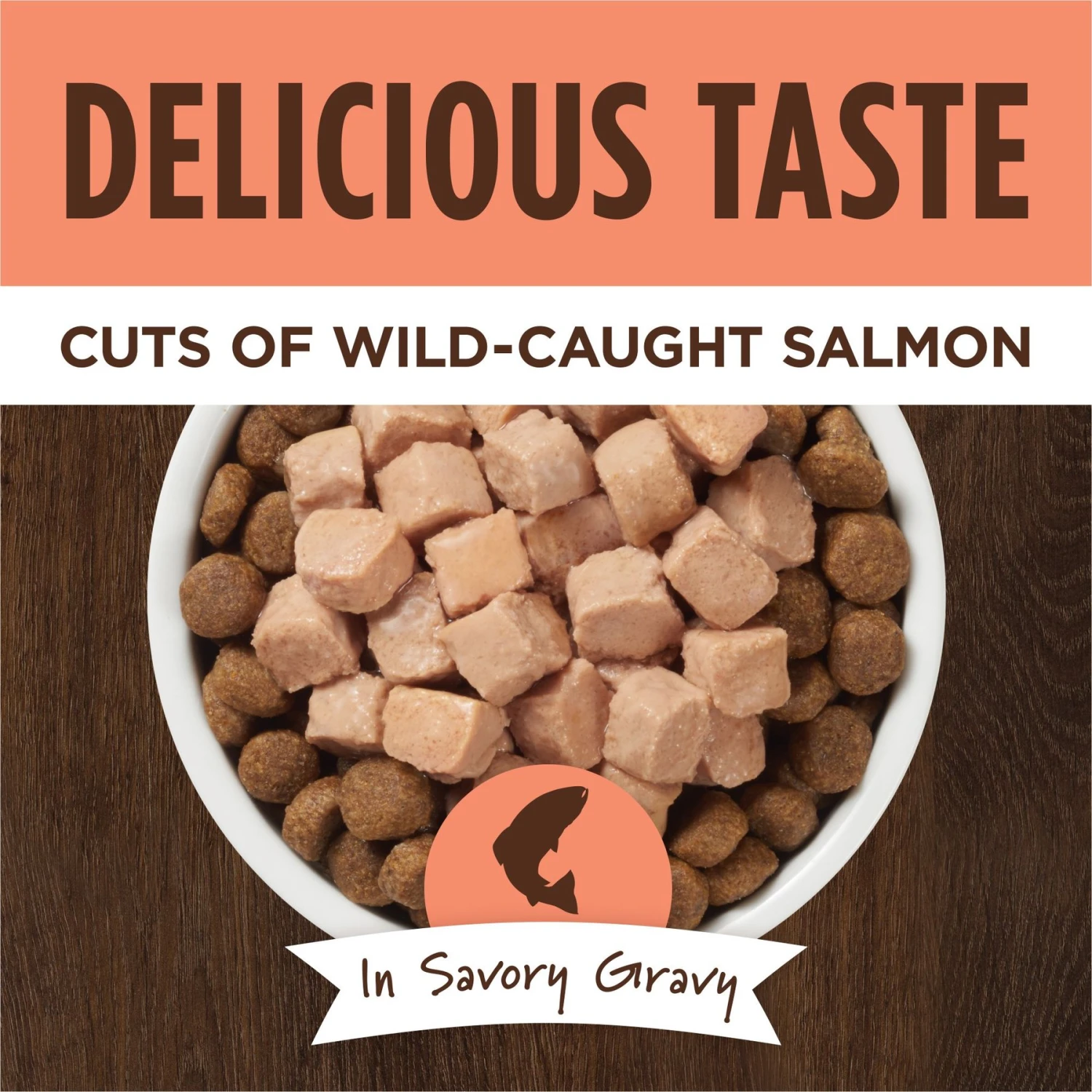 Instinct Healthy Cravings Grain-Free Cuts & Gravy Real Salmon Recipe Wet Dog Food Topper 5 Instinct Healthy Cravings Grain-Free Cuts & Gravy Real Salmon Recipe Wet Dog Food Topper - Image 3