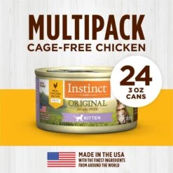 Instinct Kitten Grain-Free Pate Real Chicken Recipe Natural Wet Canned Cat Food -Blue Buffalo Shop 122351 PT5. AC SS1800 V1681224721