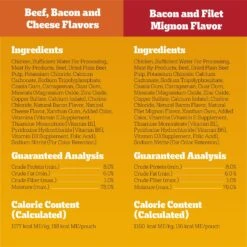 Pedigree Chopped Ground Dinner Variety Pack Featuring Bacon Adult Wet Dog Food -Blue Buffalo Shop 123263 PT4. AC SS1800 V1665174291