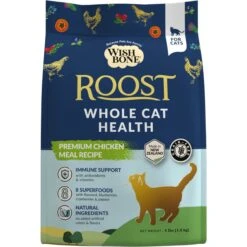 Wishbone Roost New Zealand Chicken Grain-Free Complete Cat Health Dry Cat Food