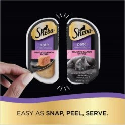 Sheba Perfect Portions Chicken & Salmon Pate Entree Variety Pack Adult Wet Cat Food Trays 14 Sheba Perfect Portions Chicken & Salmon Pate Entree Variety Pack Adult Wet Cat Food Trays -Blue Buffalo Shop 126370 PT3. AC SS1800 V1626815782