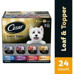 Cesar Loaf In Sauce Variety Pack Grain-Free Small Breed Adult Wet Dog Food Trays -Blue Buffalo Shop 128531 PT2. AC SS1800 V1695650671