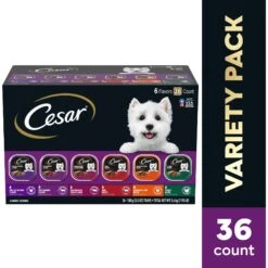 Cesar Classic Loaf In Sauce Variety Pack Grain-Free Small Breed Adult Wet Dog Food Trays -Blue Buffalo Shop 128536 PT2. AC SS1800 V1695653120