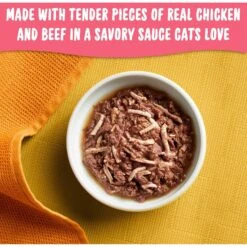 Meow Mix Tenders In Sauce With Real Chicken & Beef Wet Cat Food -Blue Buffalo Shop 130525 PT4. AC SS1800 V1674768986