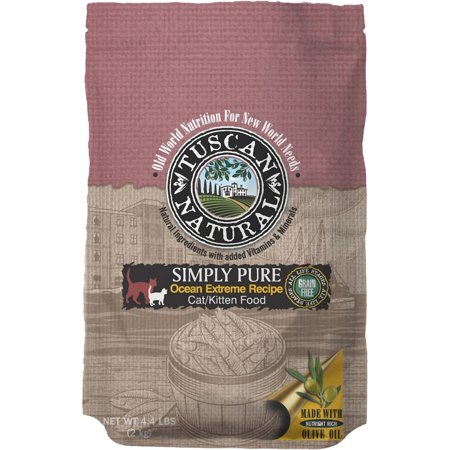 Tuscan Natural Simply Pure Ocean Extreme Grain-Free Dry Cat Food 3 Tuscan Natural Simply Pure Ocean Extreme Grain-Free Dry Cat Food